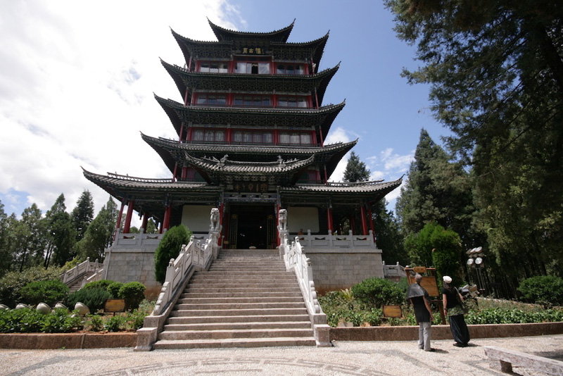 The Wangu Pavilion in Lijiang Old Town